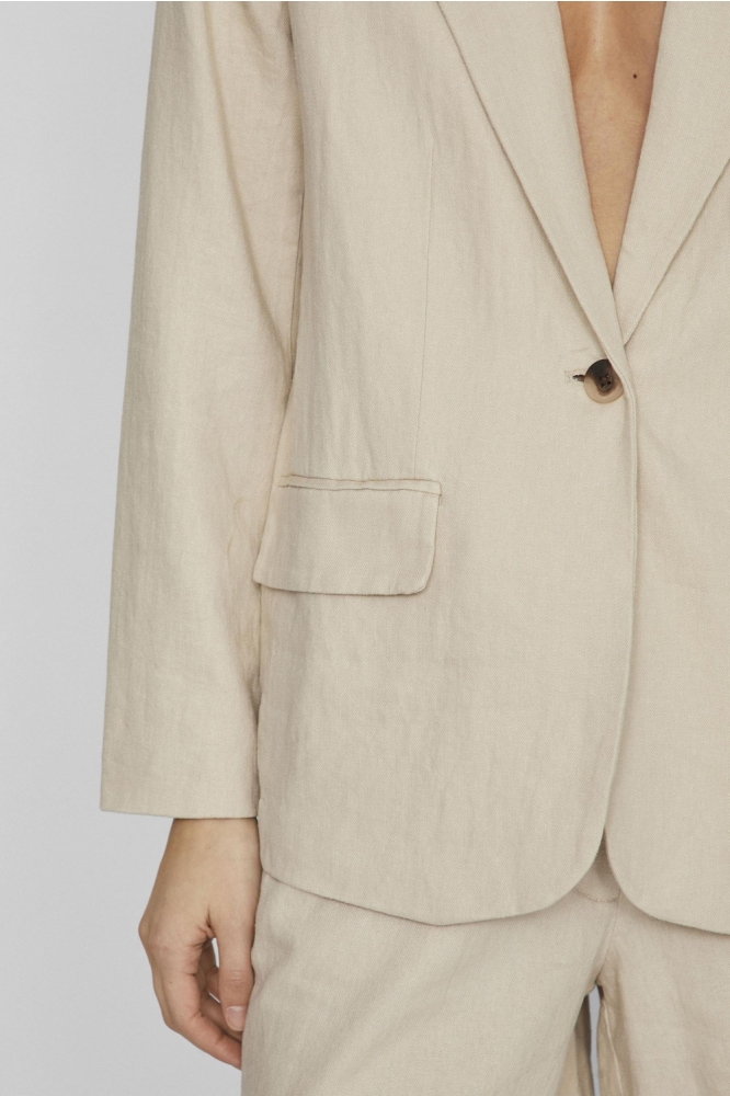VIJOLANDA L/S BLAZER - NOOS 14089677 FEATHER GRAY